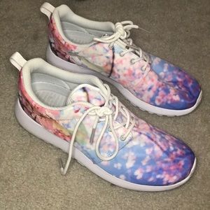 Cherry Blossom Nikes size 8